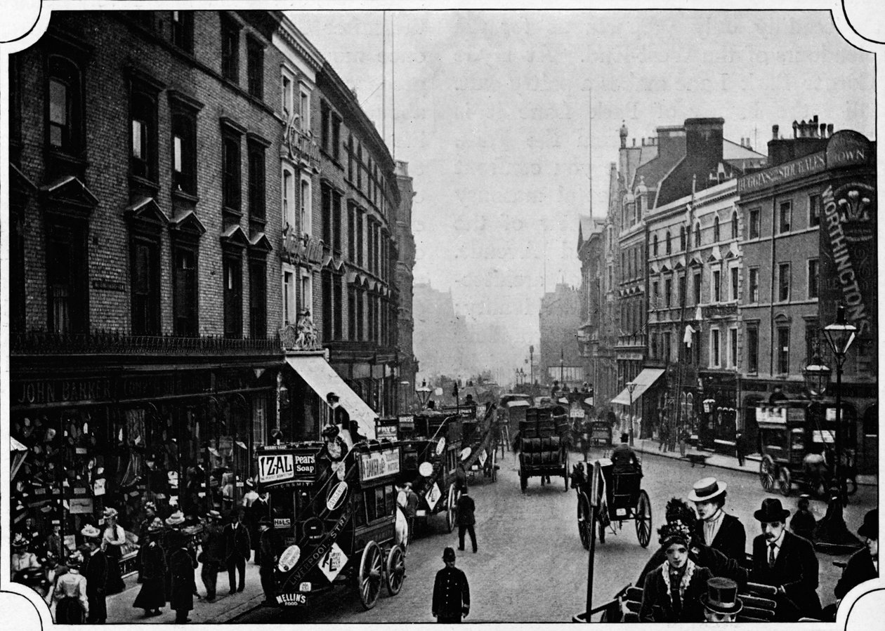 High Street、ケンジントン、ロンドン、c1900 1901 作： 不明