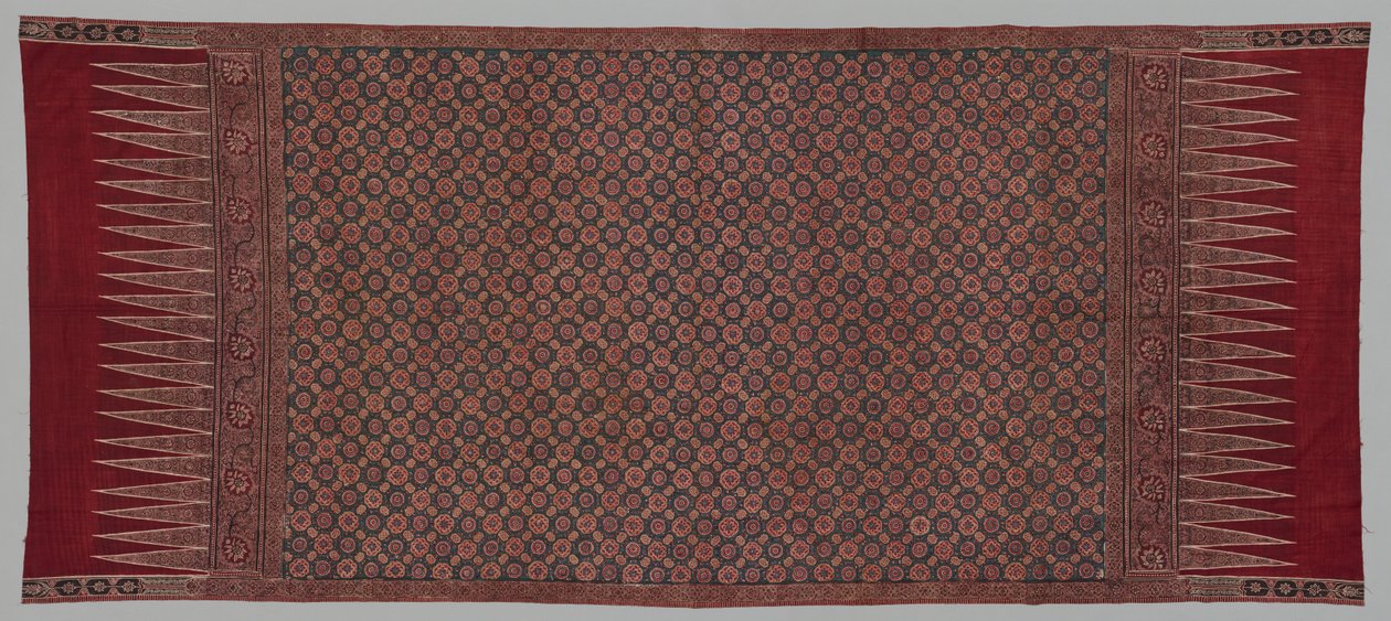 ヒップラッパーカーペット、1800-1850。 作： 不明