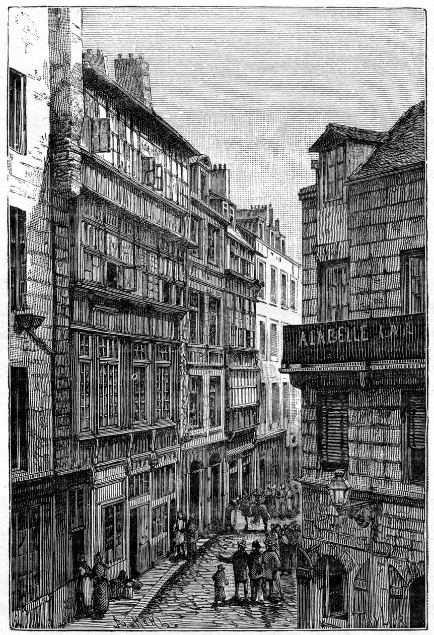 ルネデュグアイトルアンの家、サンマロ、1898年 作： 不明