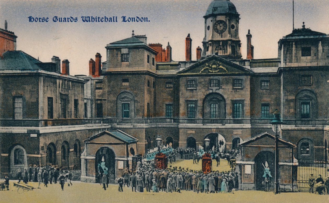 ホースガーズホワイトホールロンドン、c1910。 作： 不明