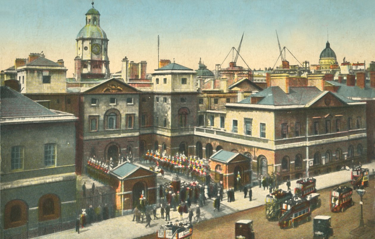 ホースガード、ホワイトホール、ロンドン、c1910。 作： 不明