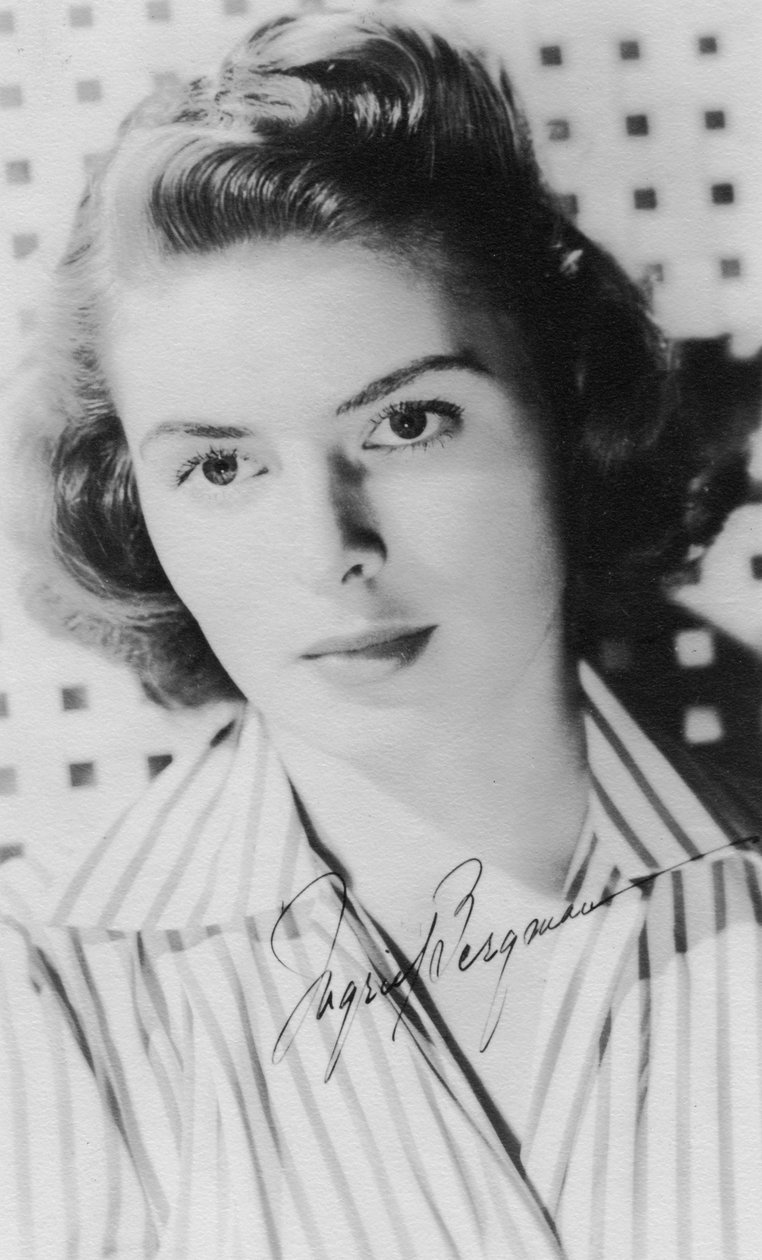 イングリッドバーグマン1915-1982、スウェーデンの女優、c1930s 作： 不明