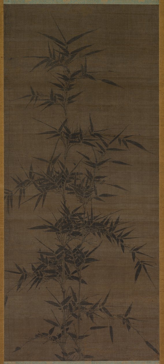 インク竹、1200秒。 作： 不明