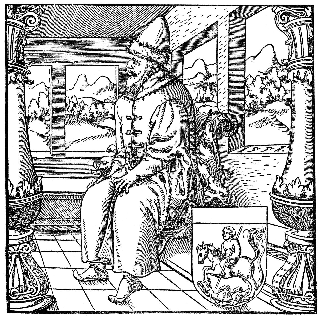 Ivan IV、ロシアの皇帝 作： 不明