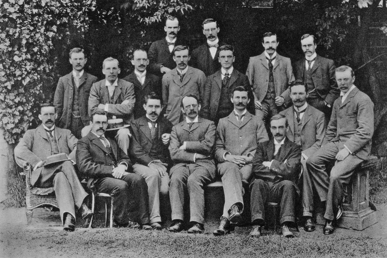 JJトムソン、イギリスの核物理学者、1898年 作： 不明