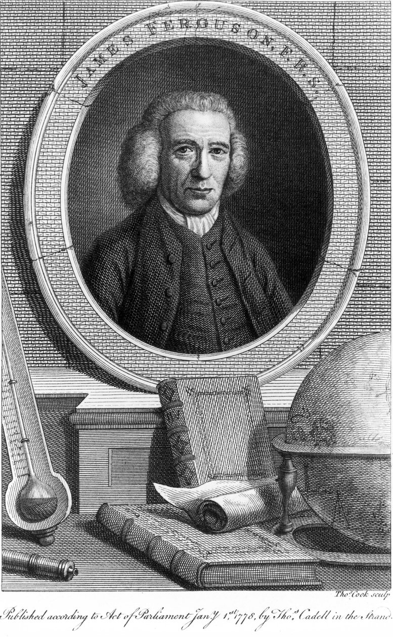 ジェームズ・ファーガソン（スコットランドの天文学者）1760年代頃 作： 不明