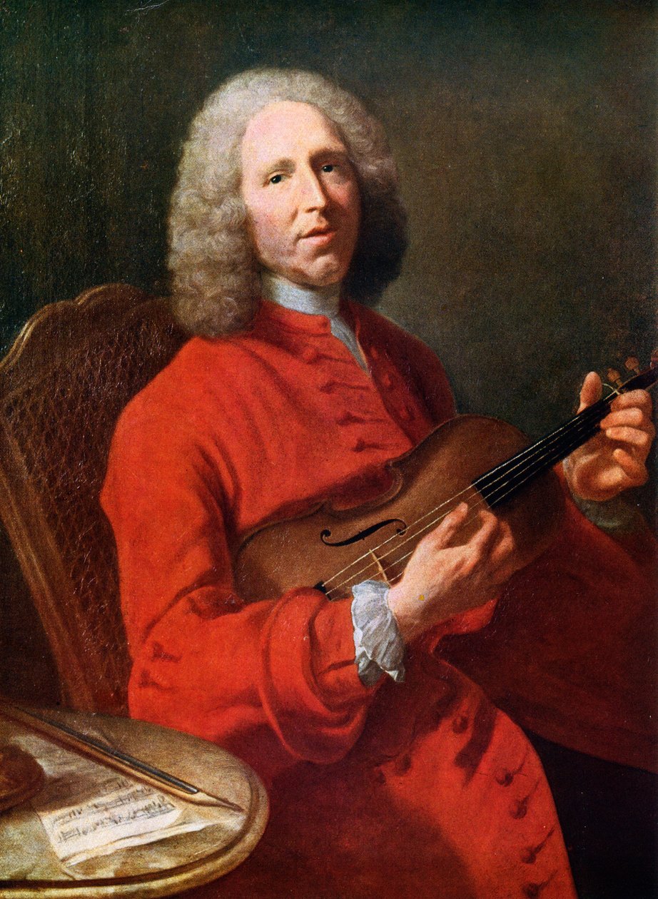 ジャンフィリップラモー1683-1764、フランスの作曲家 作： 不明