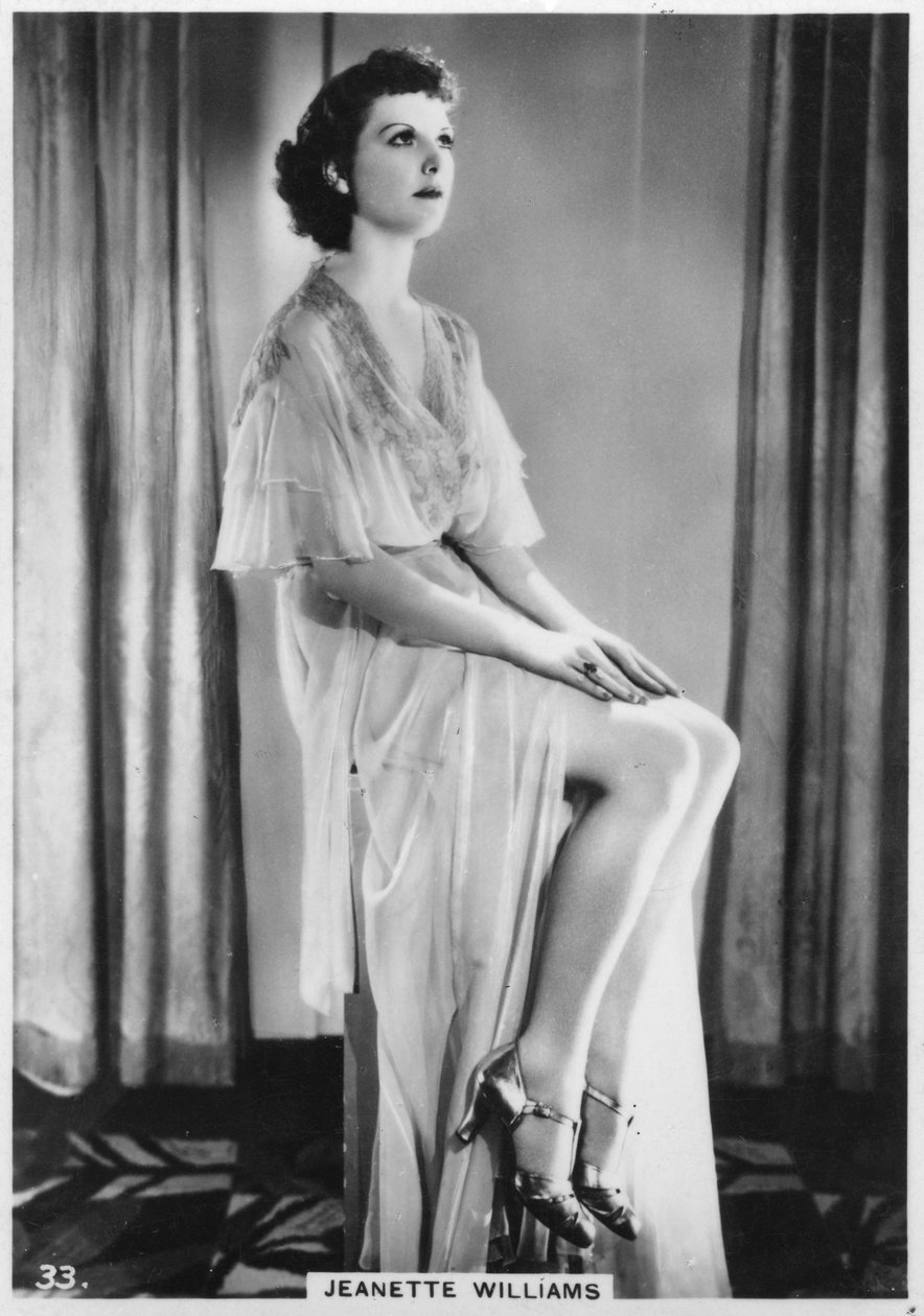 ジャネットウィリアムズ、c1938 作： 不明