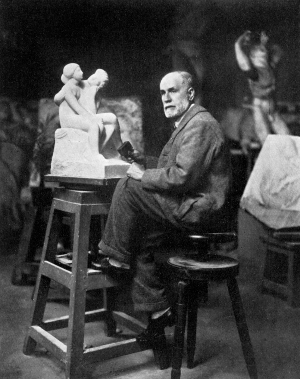 ジョセフアントワーヌベルナール1866〜1931年、フランスの彫刻家、1931年 作： 不明