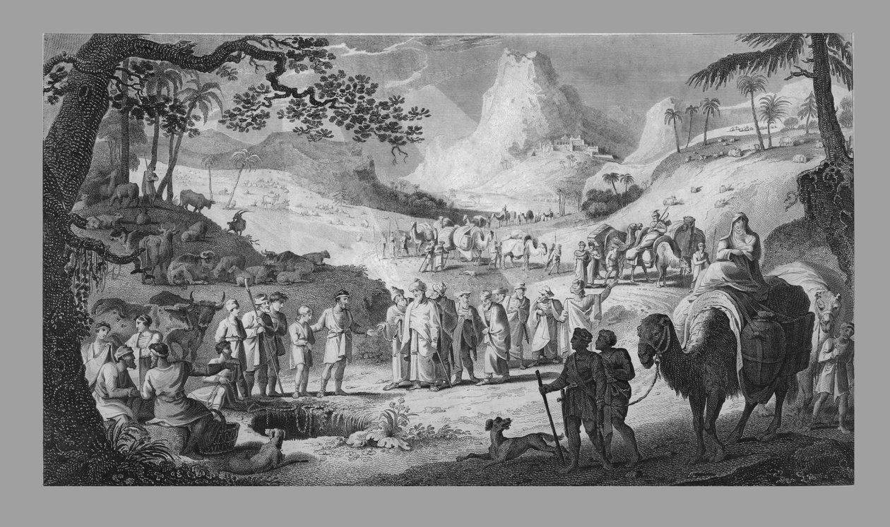 ジョセフは彼の兄弟によって売られました、1818。 作： 不明