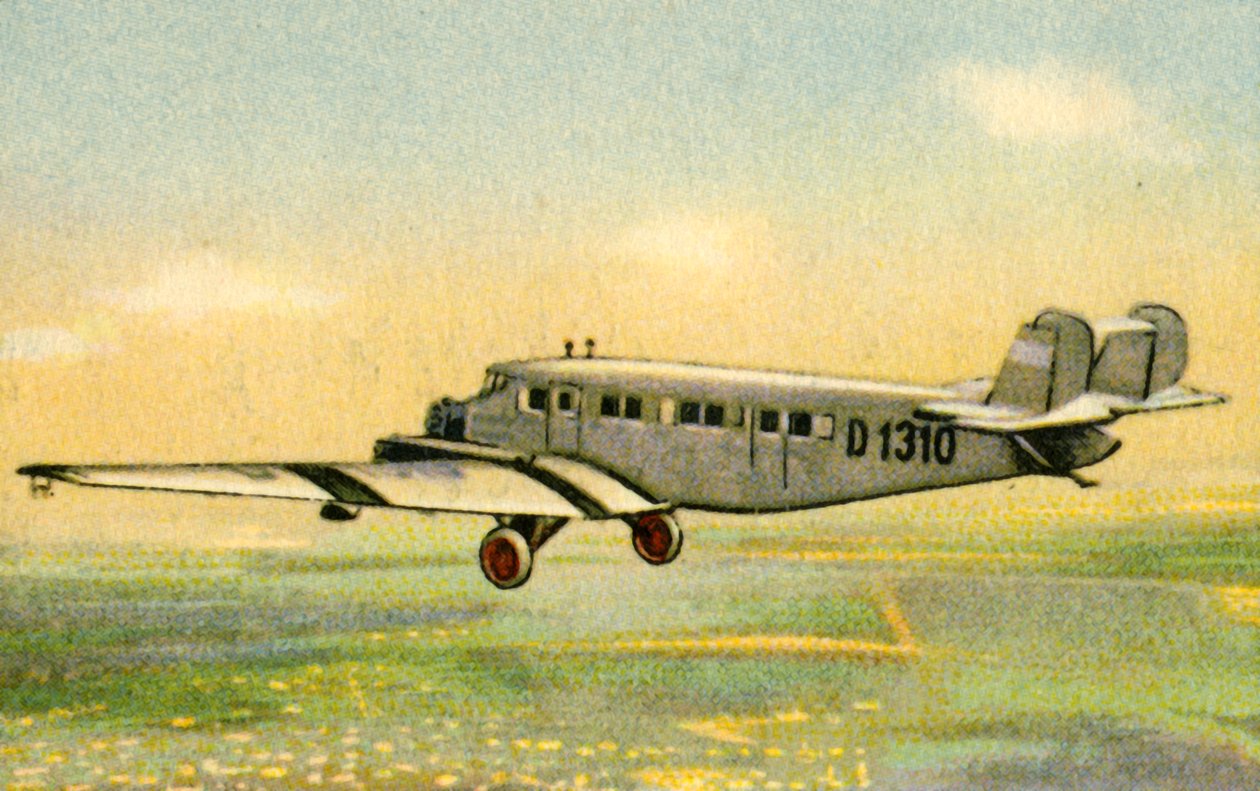 ユンカースG 31b飛行機、1920年代、1932年。 作： 不明