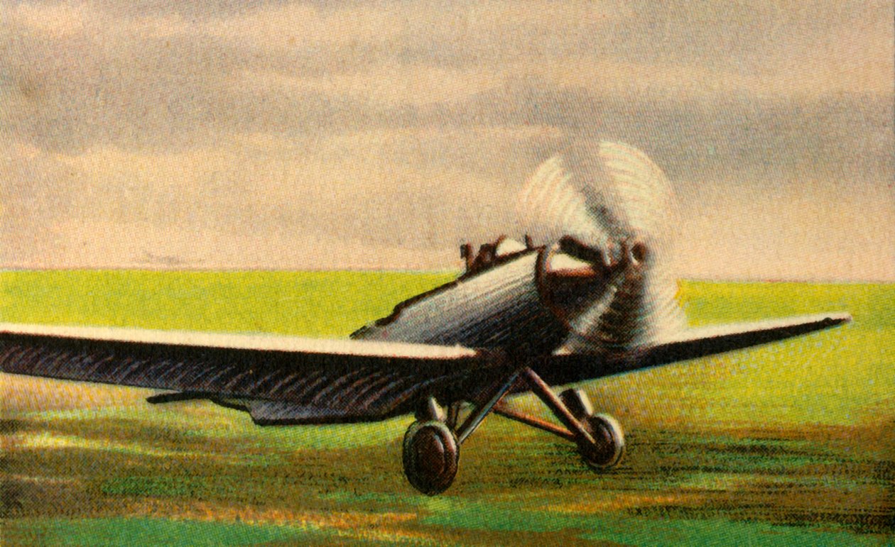 ユンカースL 50ジュニア飛行機、1932年。 作： 不明