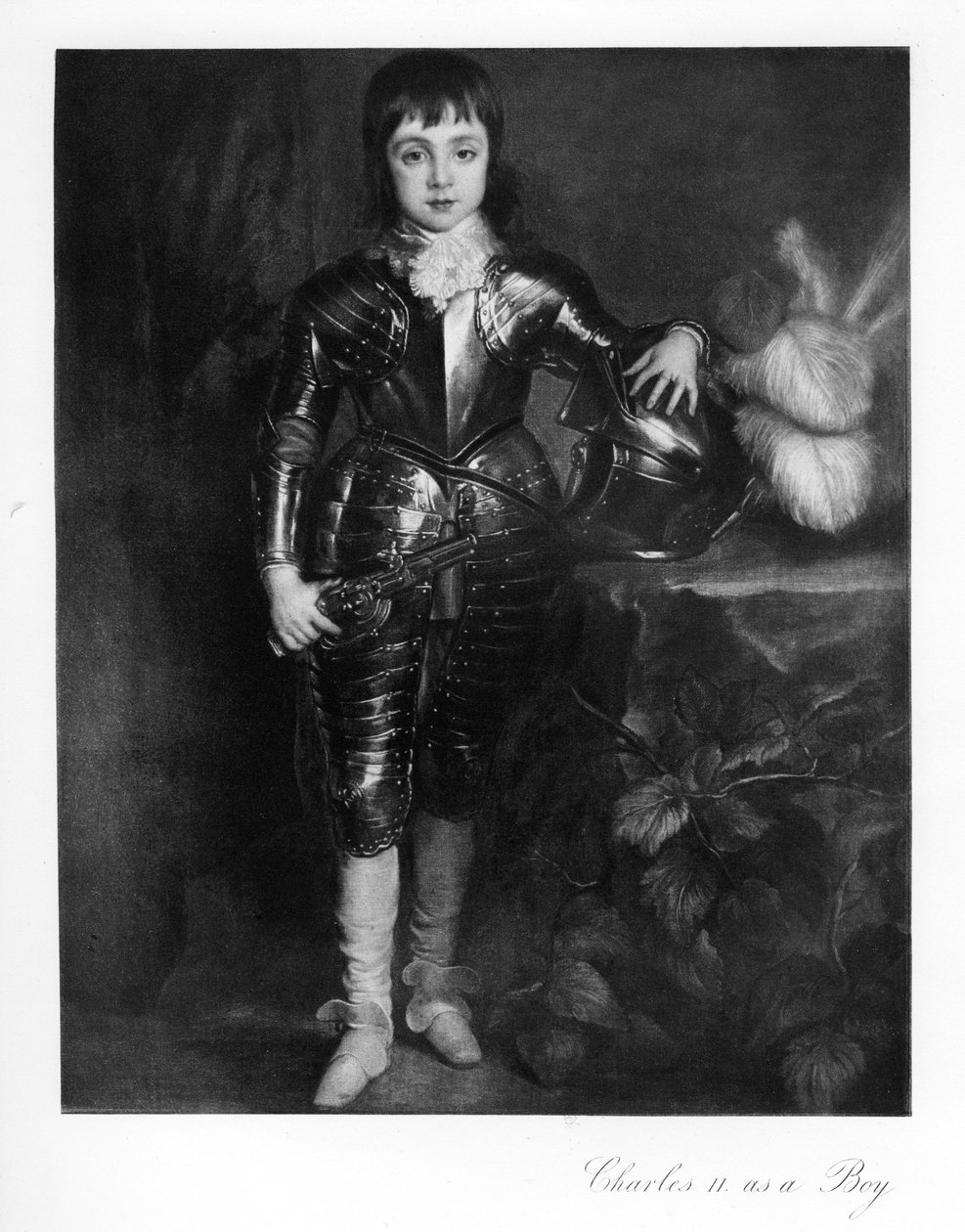 チャールズ2世の少年、1907年 作： 不明