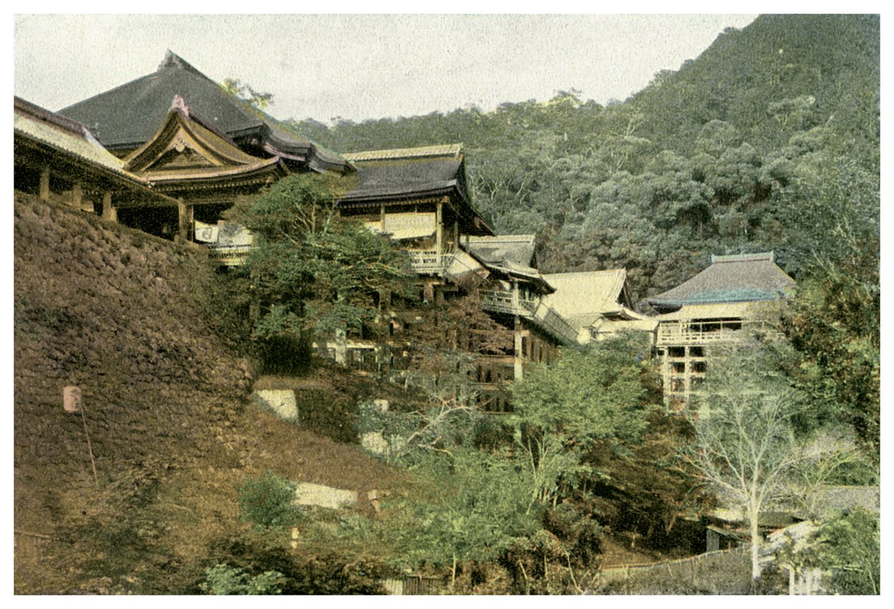 清水寺、京都、日本、1904 作： 不明