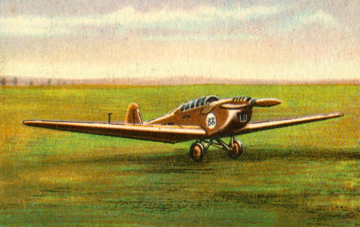 クレムL 25 E飛行機、1932年。 作： 不明