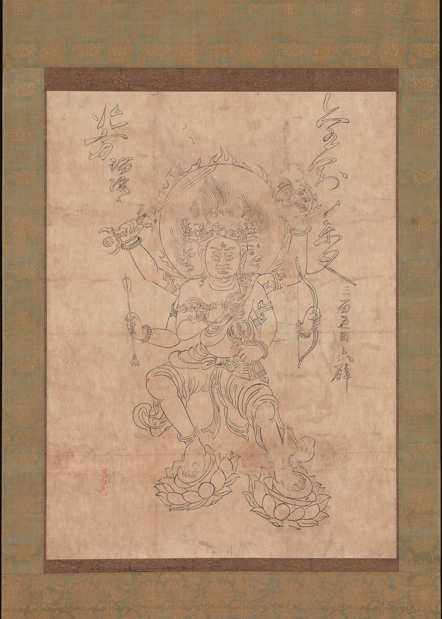 Kongo Yasha Myoo, 12th century. 作： 不明