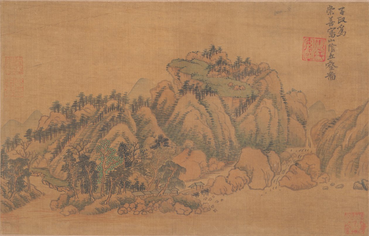 風景。 作： 不明
