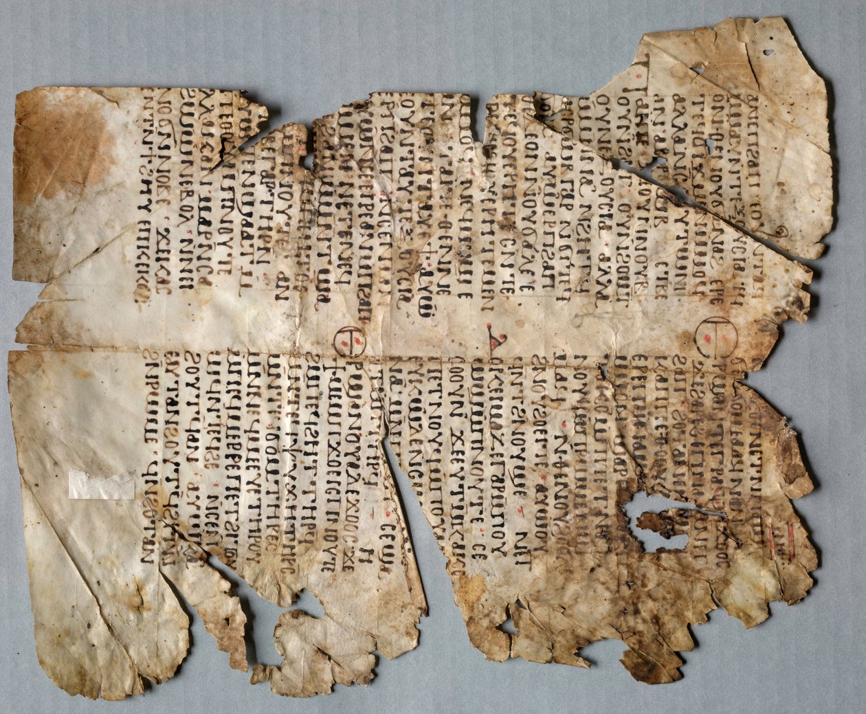 クリスチャンホミリーの葉、500年代〜600年代。 作： 不明