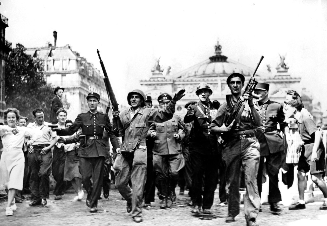 パリ解放、1944年8月25日 作： 不明