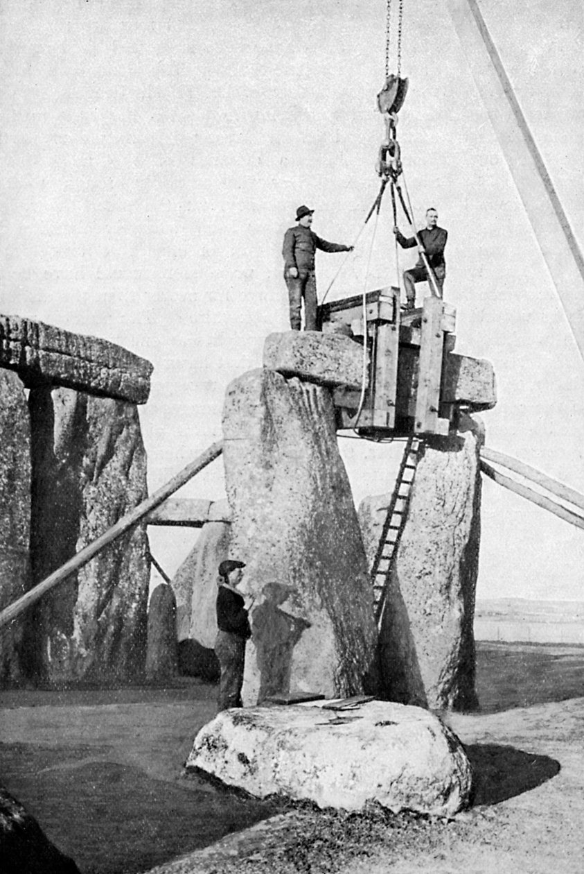 ストーンヘンジでの詐欺師の解任、1901年、1920年 作： 不明