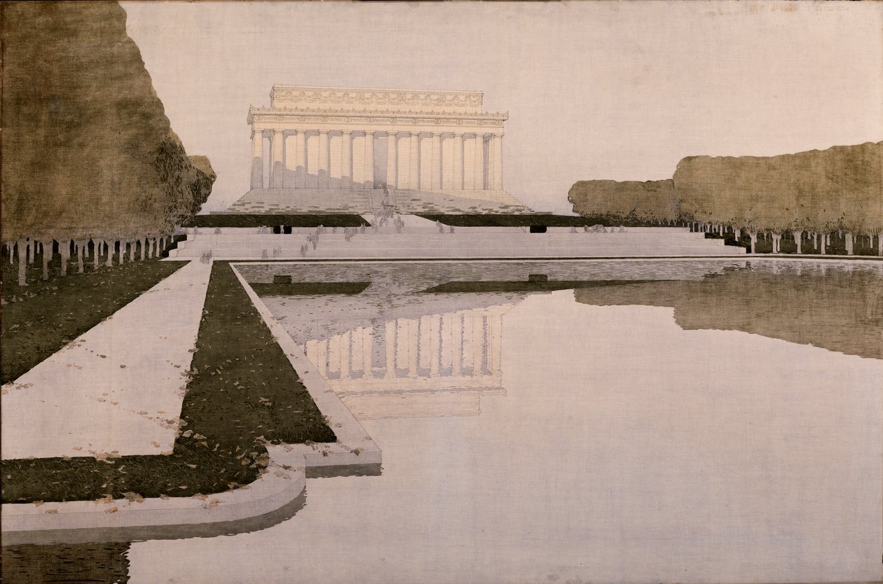 リンカーン記念館、1933-1943。 作： 不明
