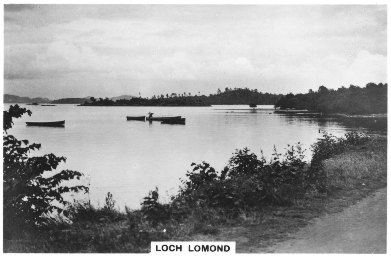 ローモンド湖、スコットランド、1937 作： 不明
