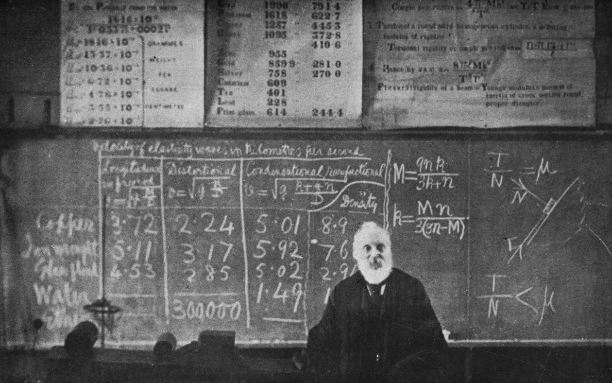 ケルビン卿、スコットランドの数学者および物理学者、1899年 作： 不明