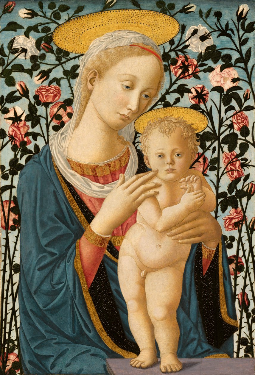 マドンナと子供、c。 1470年。 作： 不明