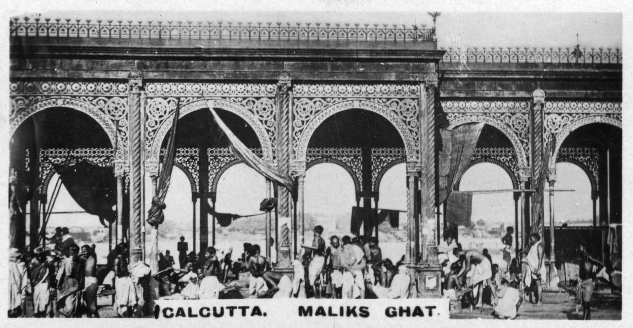 Maliks Ghat、カルカッタ、インド、c1925 作： 不明