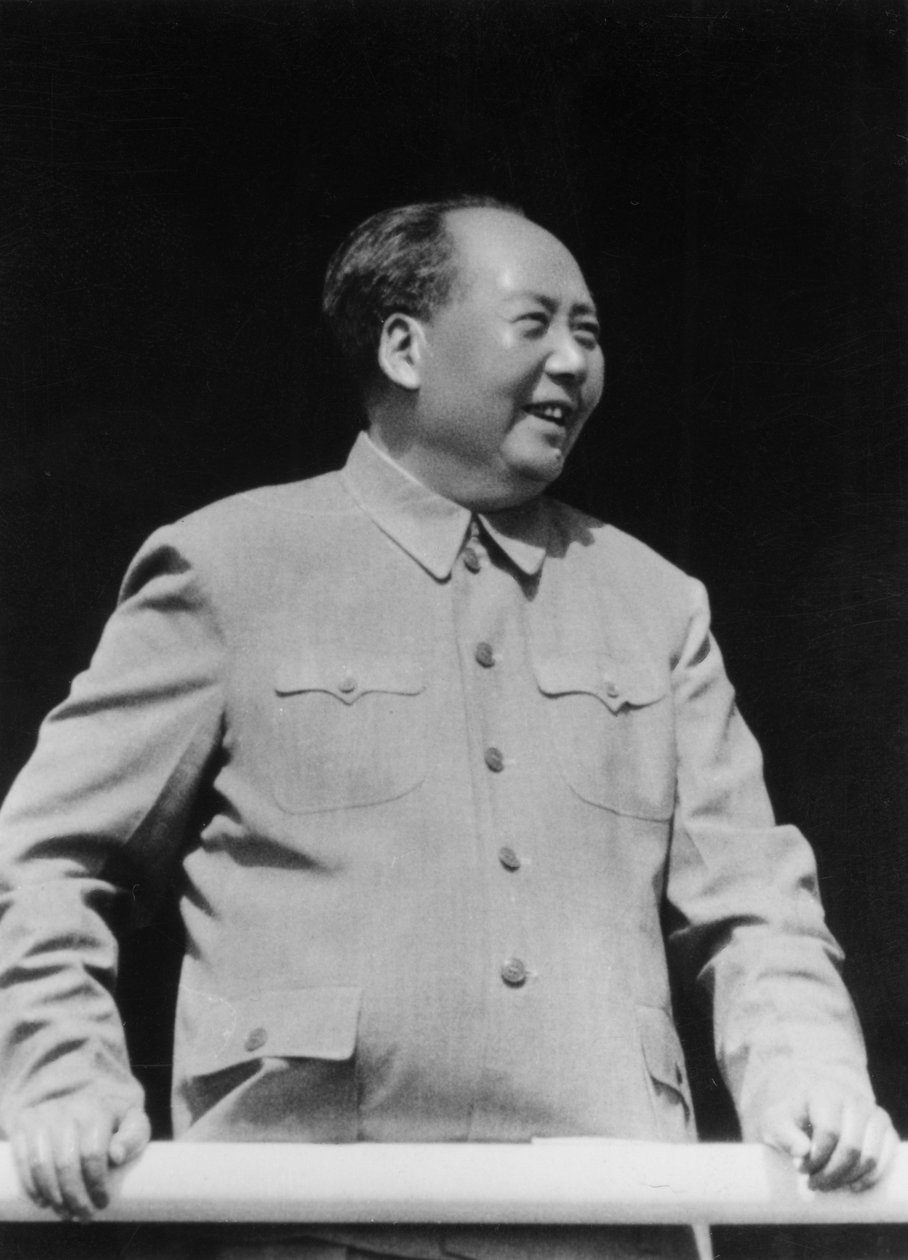 毛沢東、中国共産主義革命家、リーダー、c1950s-c1960s 作： 不明