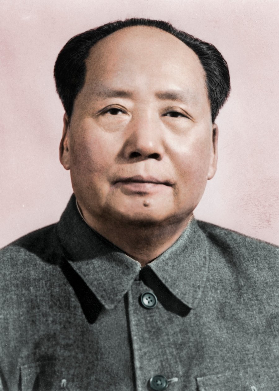毛沢東、中国共産主義革命家およびリーダー、c1950年代 作： 不明