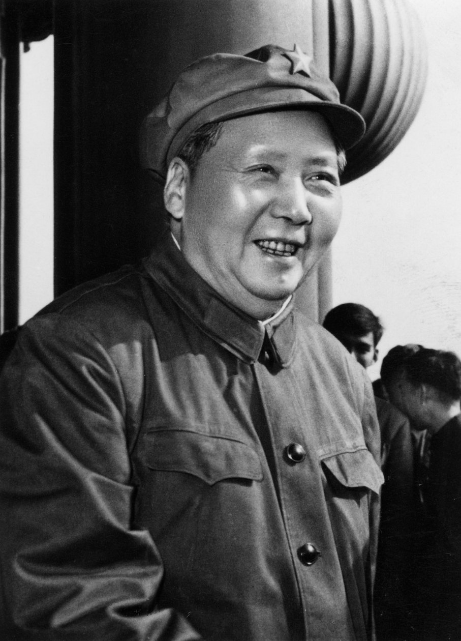 毛沢東、中国共産主義革命家、リーダー、c1960s 作： 不明