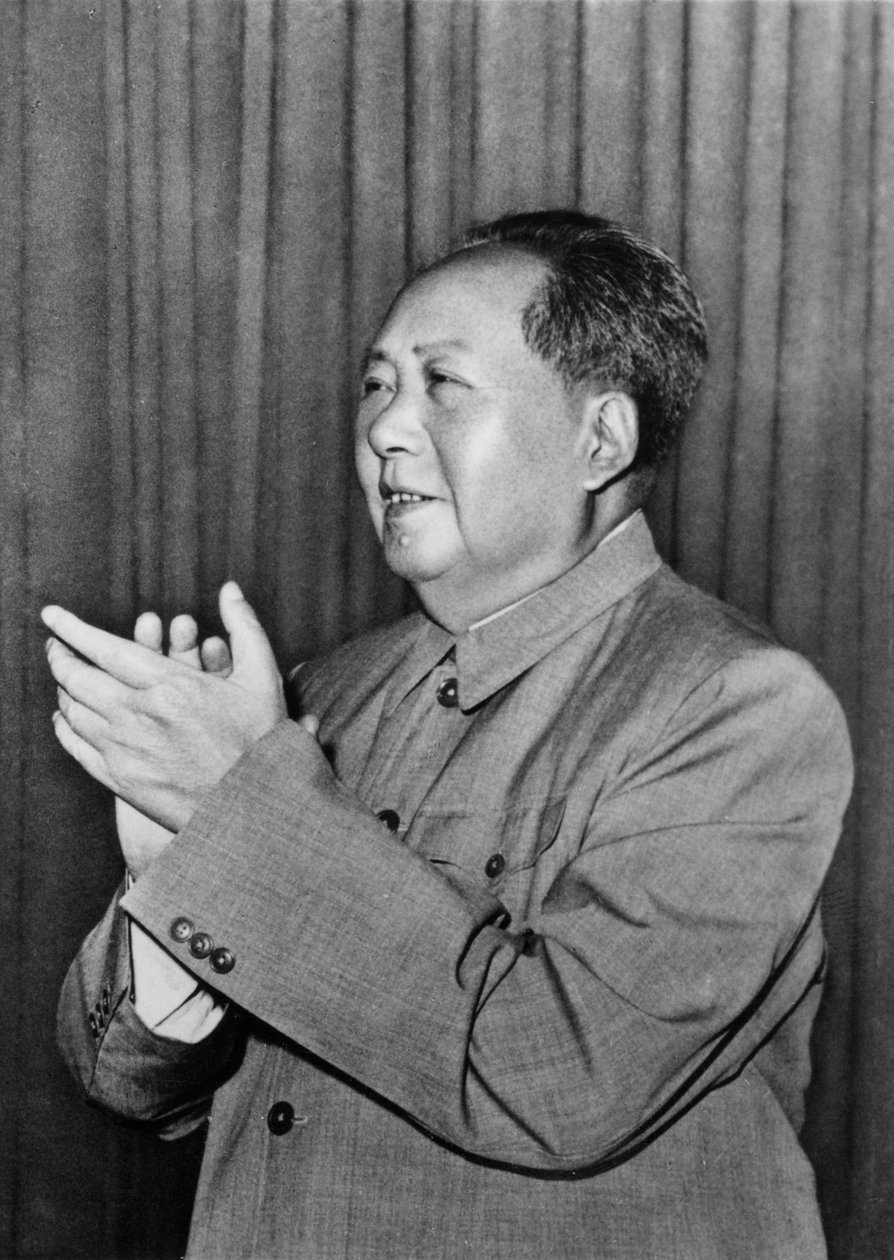毛沢東、中国共産主義革命家、リーダー、c1960s 作： 不明