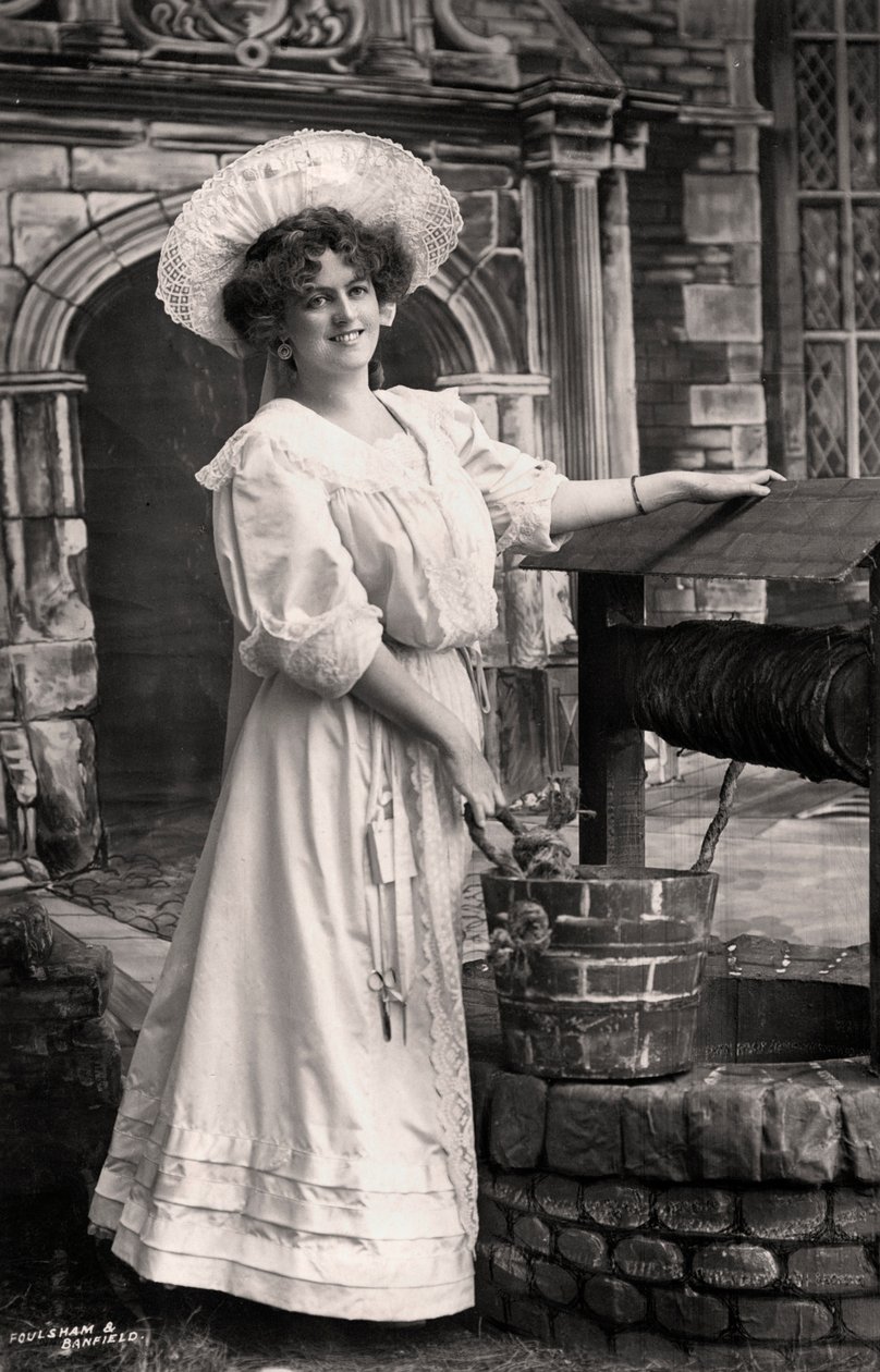 マリースタッドホルム1875-1930、イギリスの女優、1900年代 作： 不明