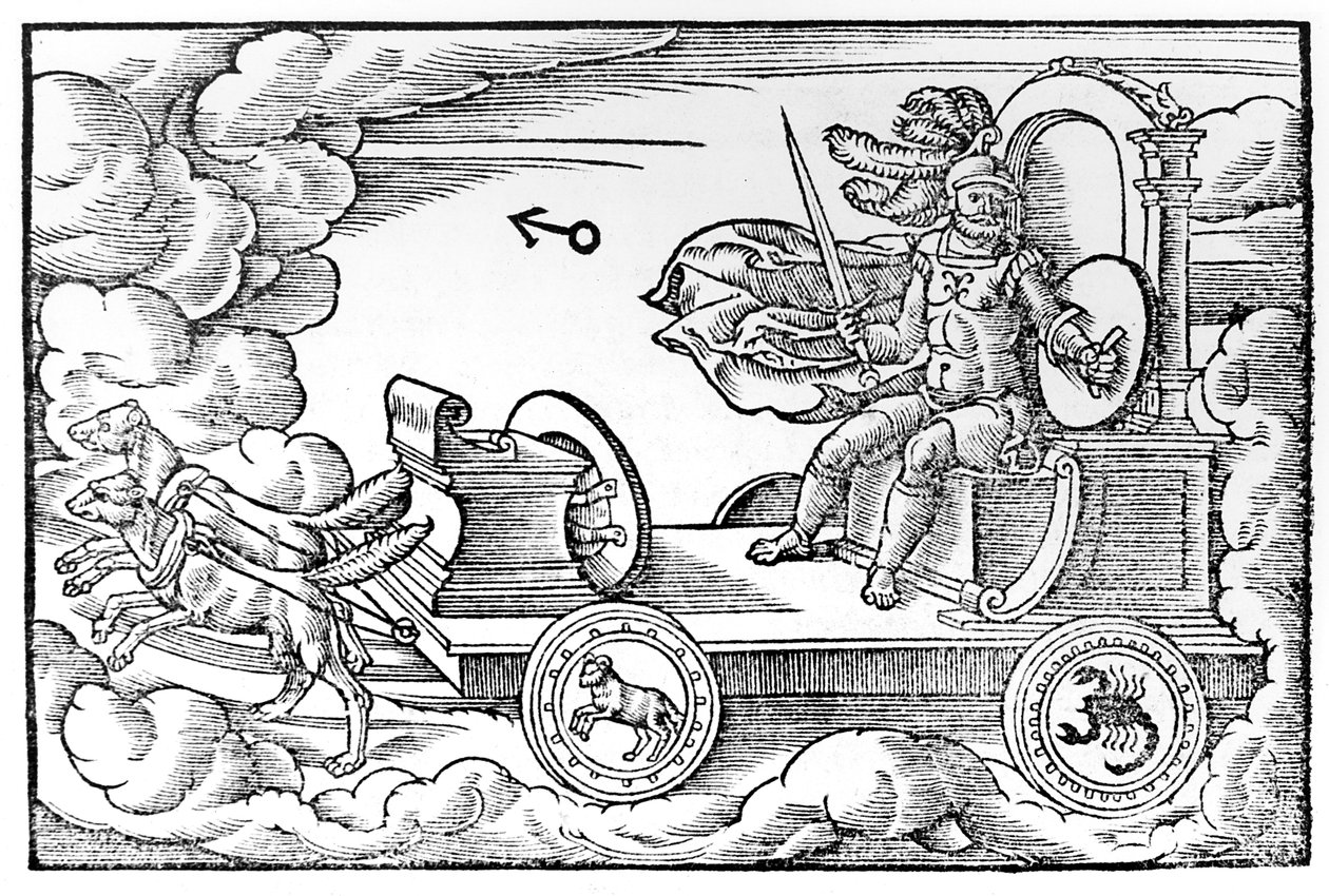 火星、ローマ戦争の神、1569 作： 不明