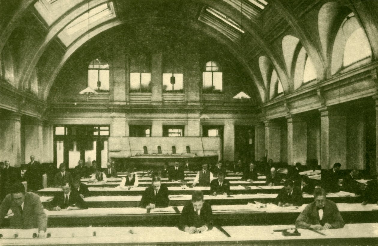 ハーランド＆ウォルフス作図事務所、ベルファスト、c1930。 作： 不明