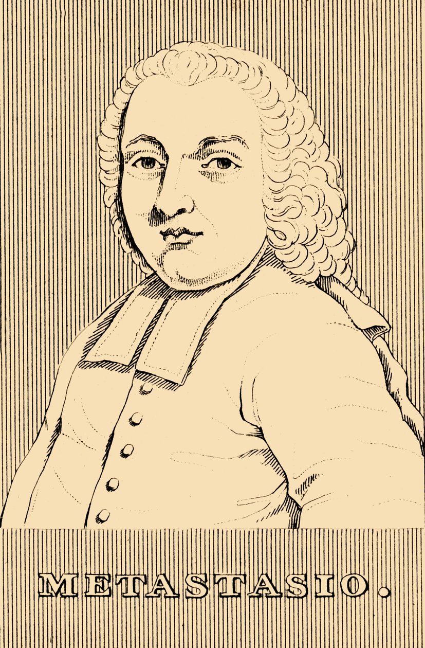 Metastasio、1698-1782、1830。 作： 不明