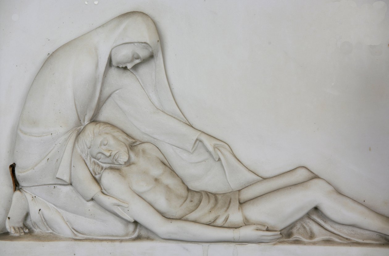 ミラノの記念碑的墓地：Pieta ミラノ イタリア 作： 不明