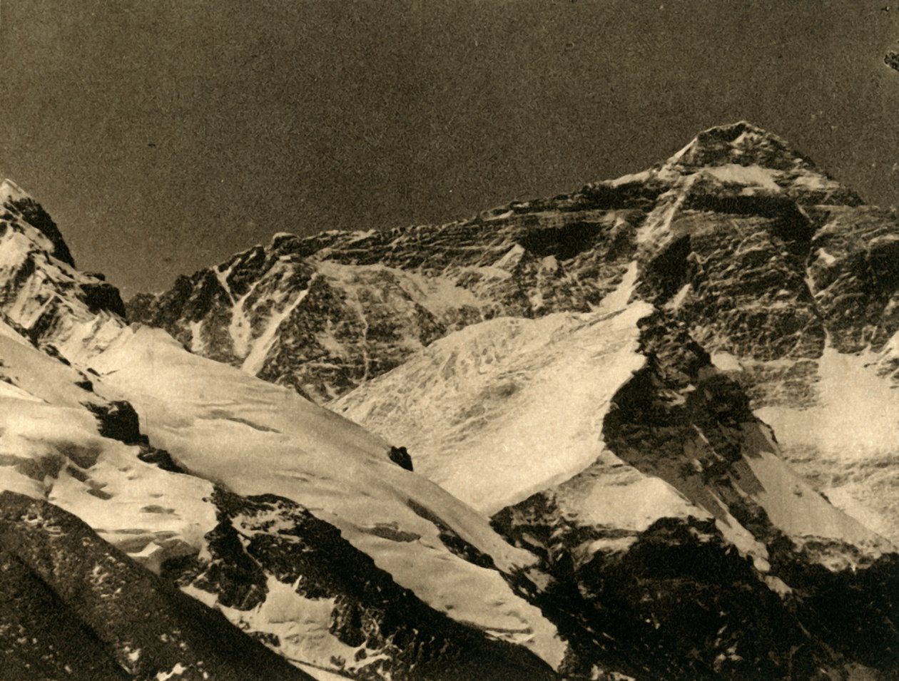 ベースキャンプからのエベレスト山、c1918-c1939。 作： 不明