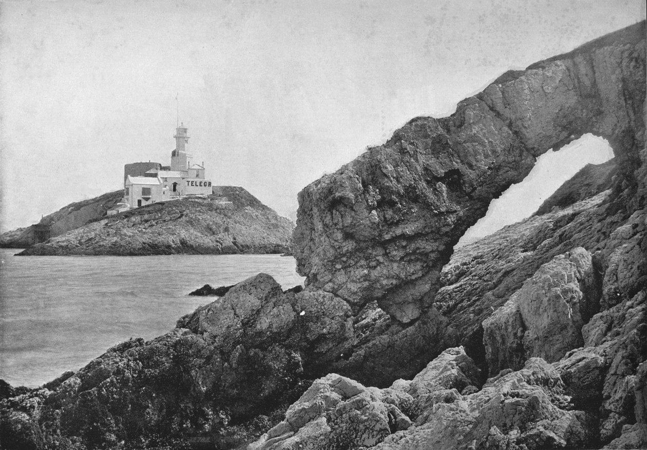 マンブルズ-灯台、1895 作： 不明