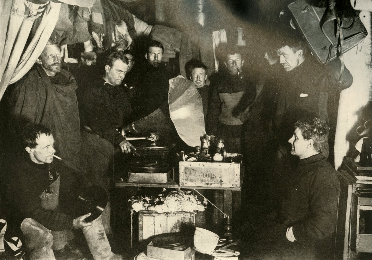 小屋の音楽、c1908、1909。 作： 不明