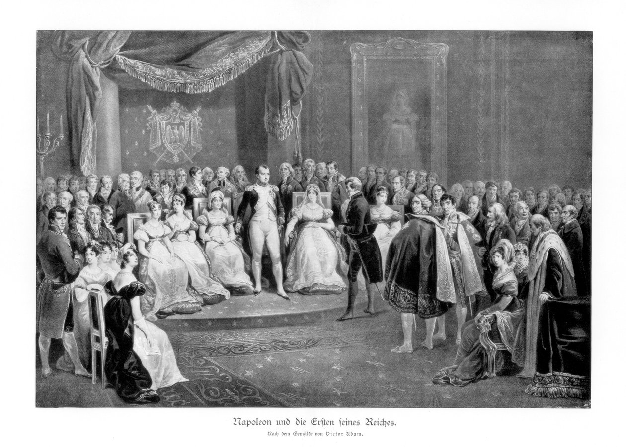 ナポレオンと彼の最初の帝国、c1804-1814 作： 不明