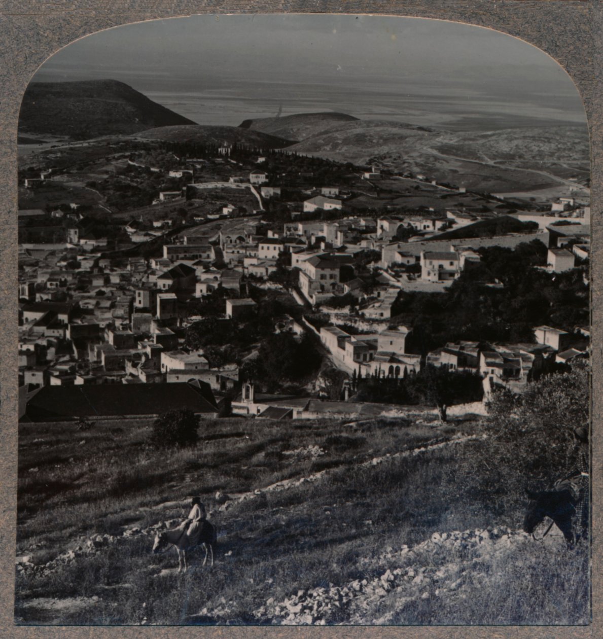 ナザレと降水量の山、c1900 作： 不明