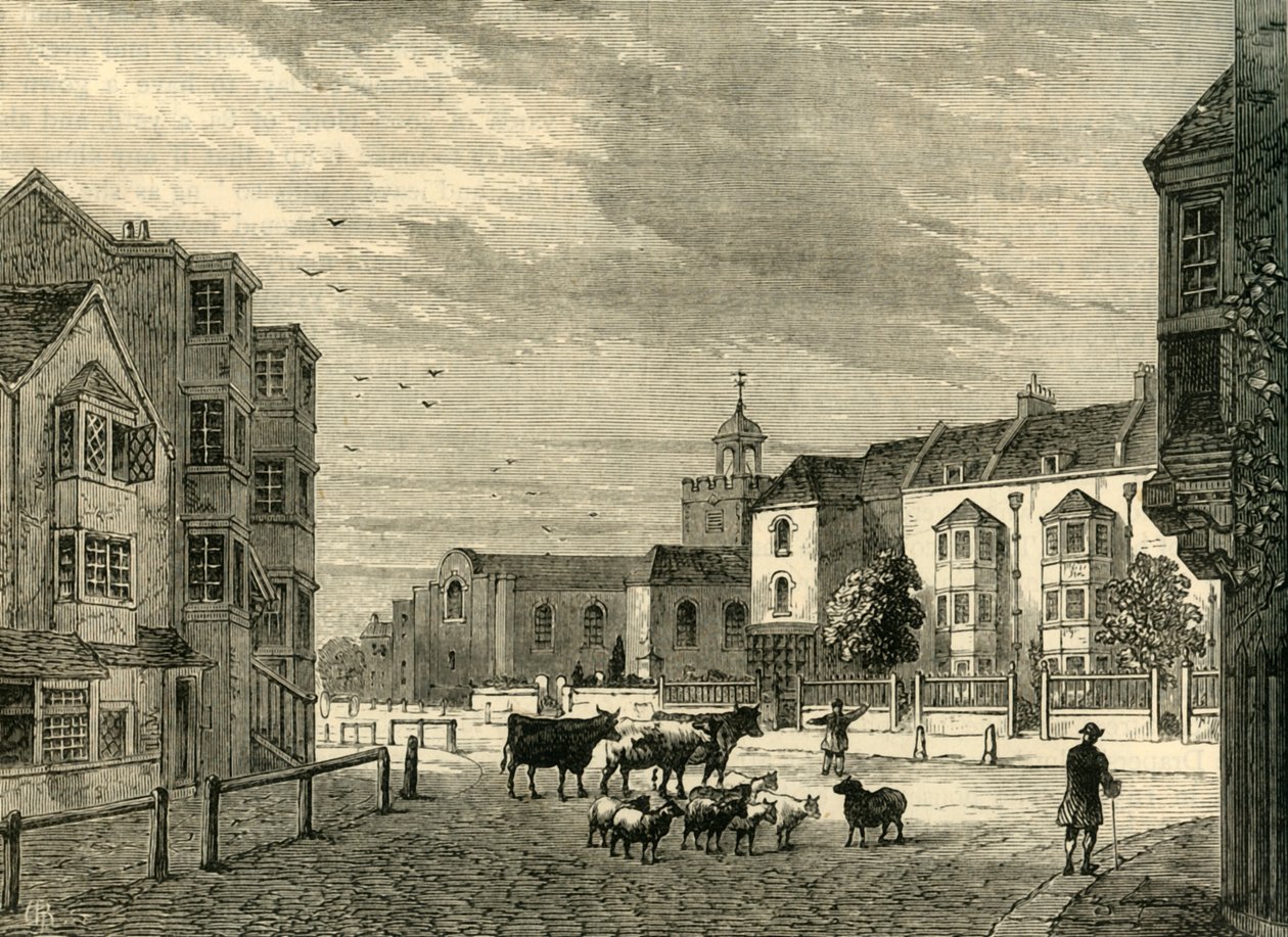 1820年のニューイントンバッツ、c1878。 作： 不明