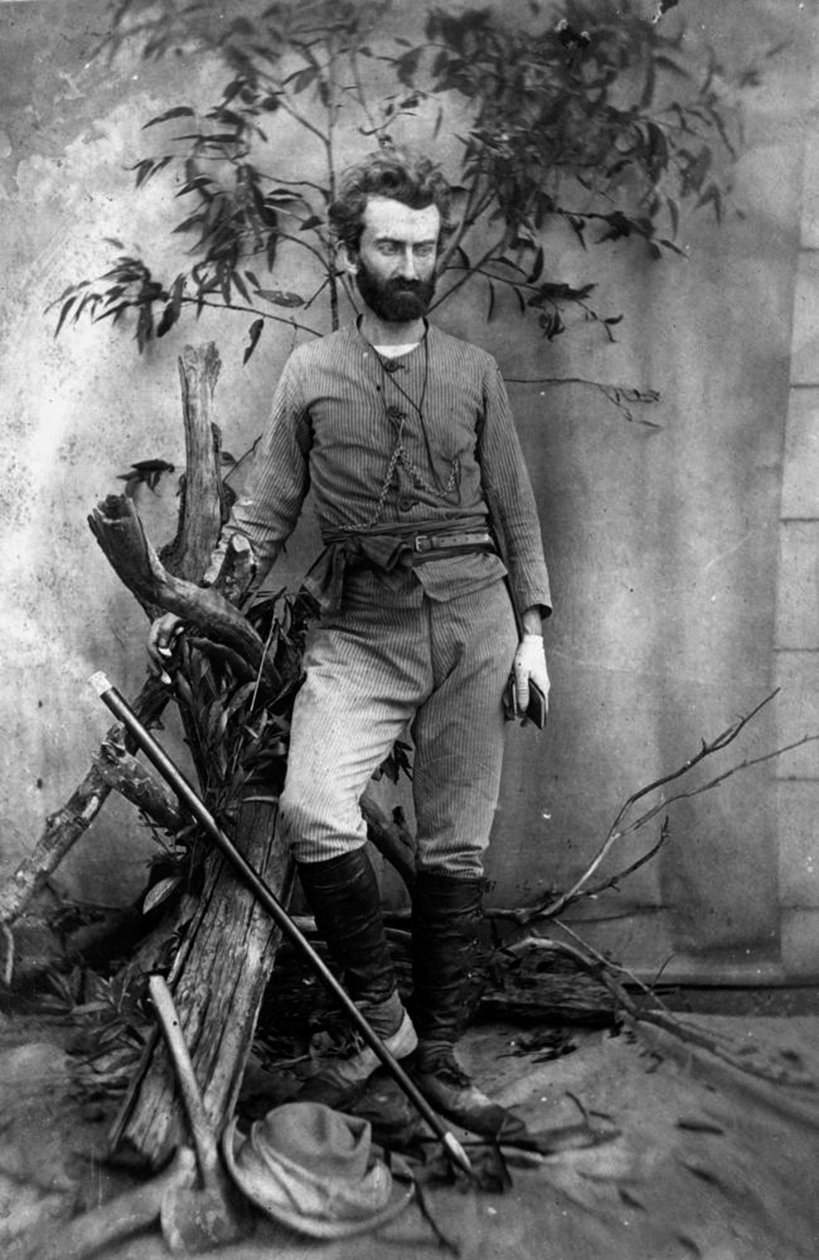 Nikolai Nikolaevich Miklukho-Maklai、ロシア人類学者、オーストラリア、クイーンズランド、c1880 作： 不明