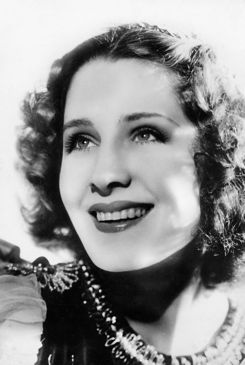 Norma Shearer 1902-1983、カナダの女優、c1930s-c1940s 作： 不明