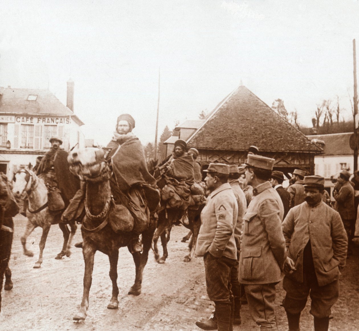 北アフリカの兵士、c1914-c1918 作： 不明