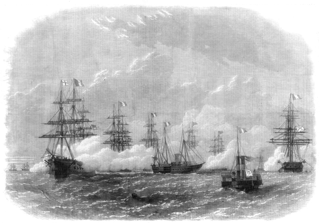 1869年、エジプトのスエズ運河の開通 作： 不明