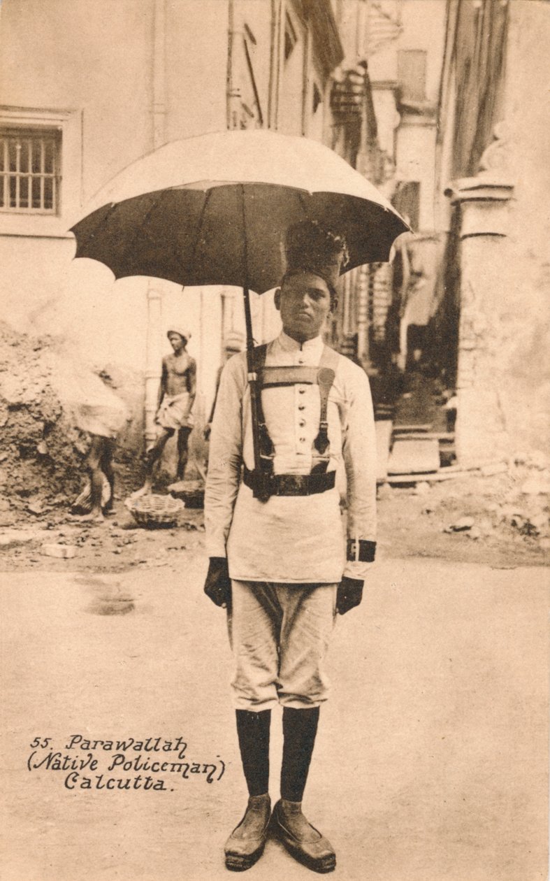 Parawallahネイティブ警官カルカッタ、c1900 作： 不明