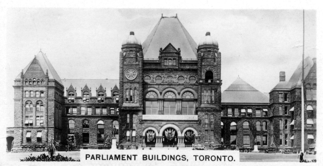 国会議事堂、トロント、オンタリオ、カナダ、c1920s 作： 不明
